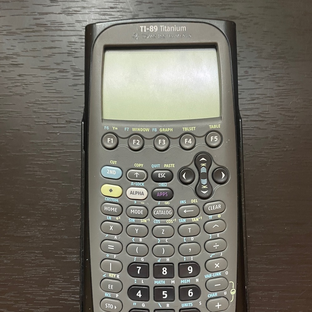 TI-89 Calculator (better than TI-84)